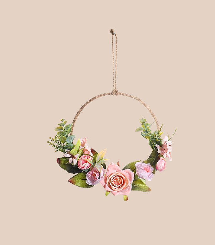 artificial-flower-garland-hanging-floral-wreath