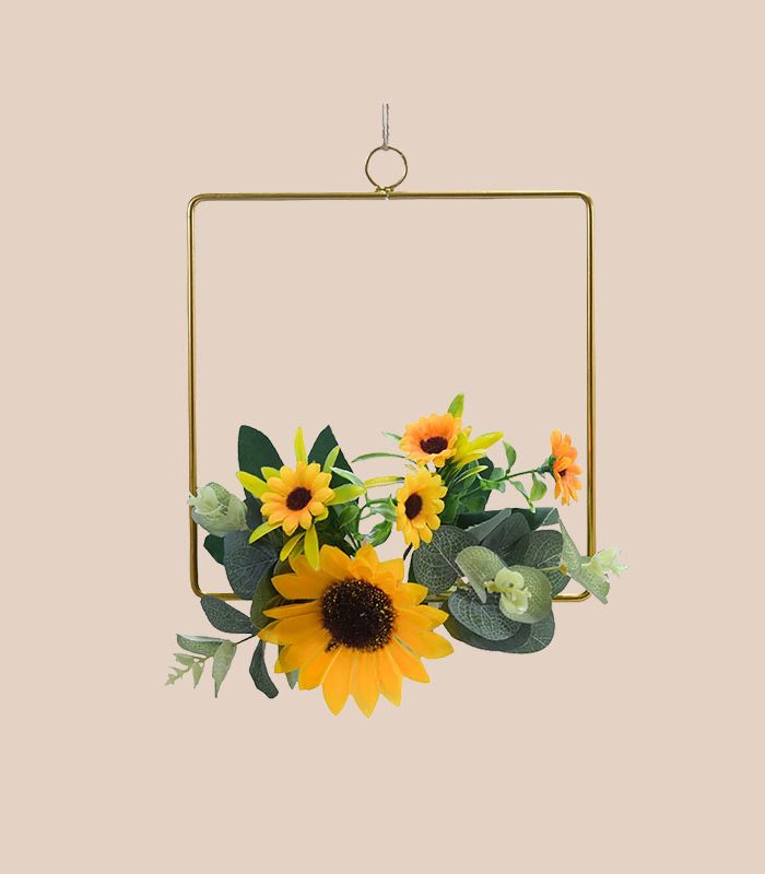 artificial-sunflower-wall-hanging-floral-wreath