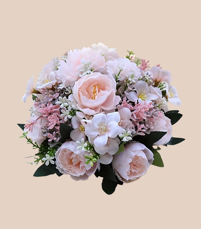 art-deco-style-artificial-rose-bouquets-for-tabletop-decoration