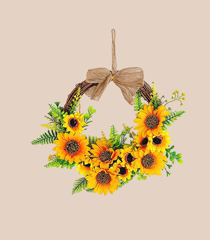 artificial-sunflower-wreath-hanging-floral-wreath