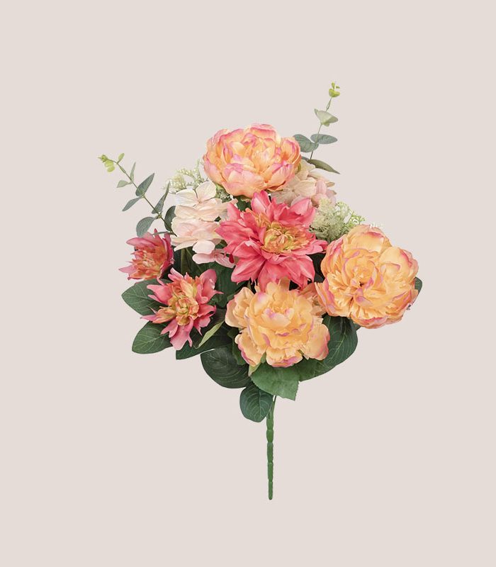 artificial-flower-peach-peony-and-dahlia-mixed-bouquets
