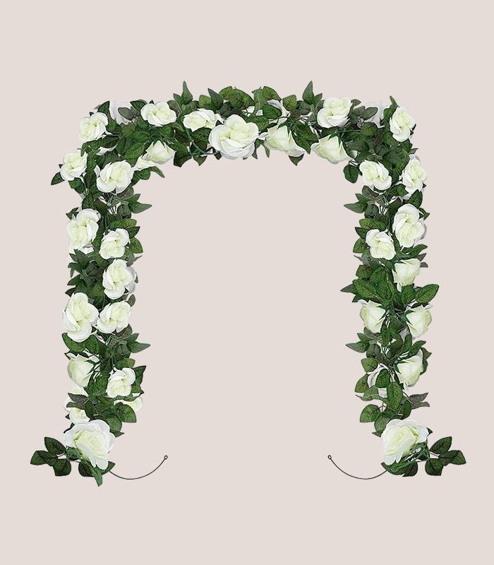 artificial-flower-decoration-with-white-rose-vines