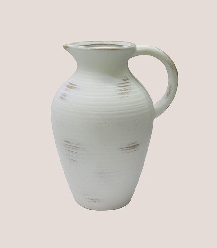 single-ear-shape-space-decor-ceramic-vase