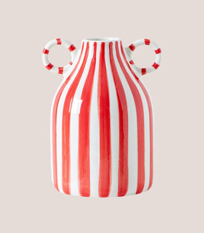 double-ear-striped-creative-design-tabletop-decor-ceramic-vase