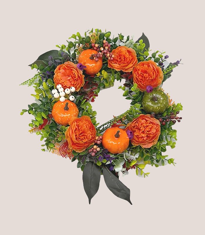 faux-artificial-outdoor-wreath-hanging-decor